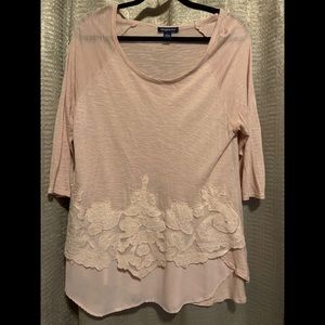 Pink Long Sleeve Shirt